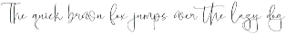 Blooming Stockholm Modern Script preview
