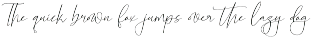 Blooming Stockholm Modern Script preview