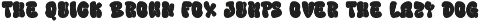 Lolazzu Graffiti Bubble Display Font font preview