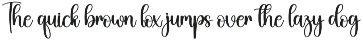 Birthday | Script Font preview