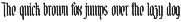 Blacksword font preview