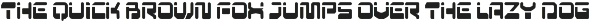 Acanica a Y2K Futuristic Font font preview