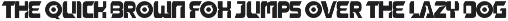 Orioonic a Futuristic Font font preview
