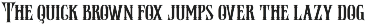 Jamesoon Victorian Typeface preview