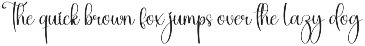 Bestina | Script Font preview