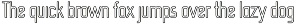 New Mexico southwestern style font preview