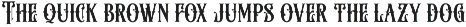 Money Brother Victorian Typeface preview
