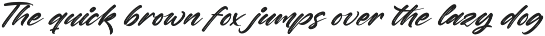 Nighty Styling Modern Brush Font preview