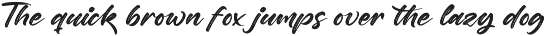 Nighty Styling Modern Brush Font preview