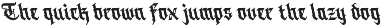CS Morstan – Old English Font preview