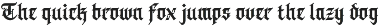 CS Morstan – Old English Font preview