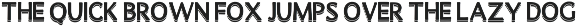 SIMPLE OUTLINE font preview