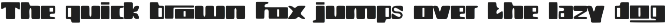 Areocheck Techno Fonts Three Styles preview