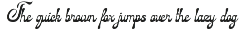 Guffaw - Classic Script Font font preview