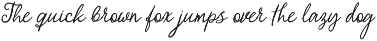 Myrtle Aroma Handwritten Script font preview