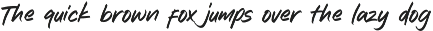 Publicity Brush Font font preview