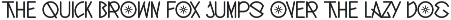 Winter Holiday Display Font font preview