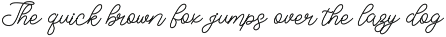 Kalistha Weldone || Monoline Script font preview