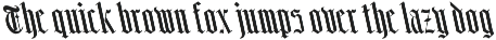 CS Namika – Blackletter Font preview
