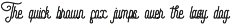 Kimdelim | Monoline Script font preview