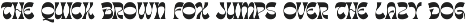 Tanqier Groovy Display Font preview