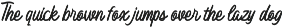 Palma Serena Handwritten font preview