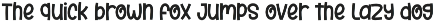 Fox Junior 6 Font Styles preview