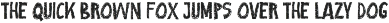 Affection Display Font preview