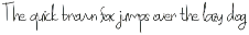 Affection Display Font preview