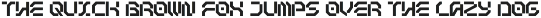Excofles – Modern Mecha Display Font preview