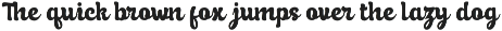 Quinols Retro Script preview