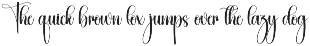 Negative | Script Font preview