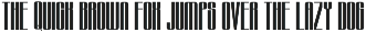 Soupra Condensed Sans preview