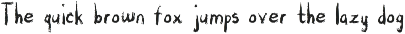 Muffled Crayon Handwritten Font preview