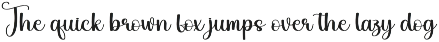 Advantage | Script Font preview