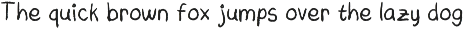 Lapin de Patisserie Pencil Font preview