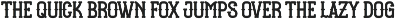 Iron Grey a Vintage Western Font preview