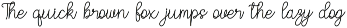 Rasbery Swetnes || Unique Script preview