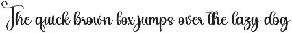 Vegetable | Script Font preview