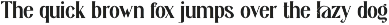 Ginako Ligature Serif Typeface font preview