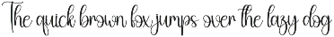 Graduation | Script Font preview