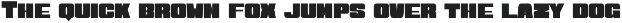 Agustino Chunky Font preview