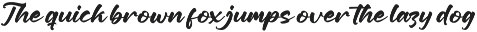 Modern and Stylish Script Font preview