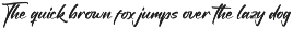 Modern and Stylish Script Font preview