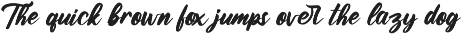 Modern and Stylish Script Font preview