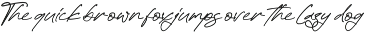 Modern and Stylish Script Font preview
