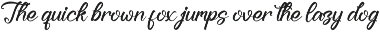 Modern and Stylish Script Font preview