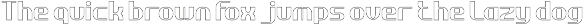 Take action font preview