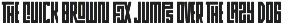 Labyrinth Upper Case Font font preview