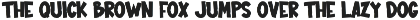 Kolkme Alltoss Sans Display Font preview